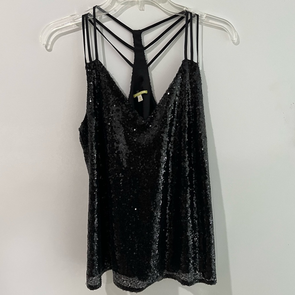 Sparkly Black Camisole